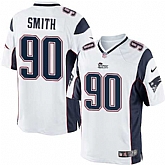 Nike Men & Women & Youth Patriots #90 Smith White Team Color Game Jersey,baseball caps,new era cap wholesale,wholesale hats